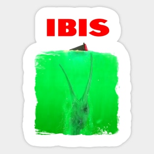 IBIS JAWS Sticker